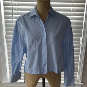 Sportmax Classic Light Blue Women’s Button-Up Shirt
